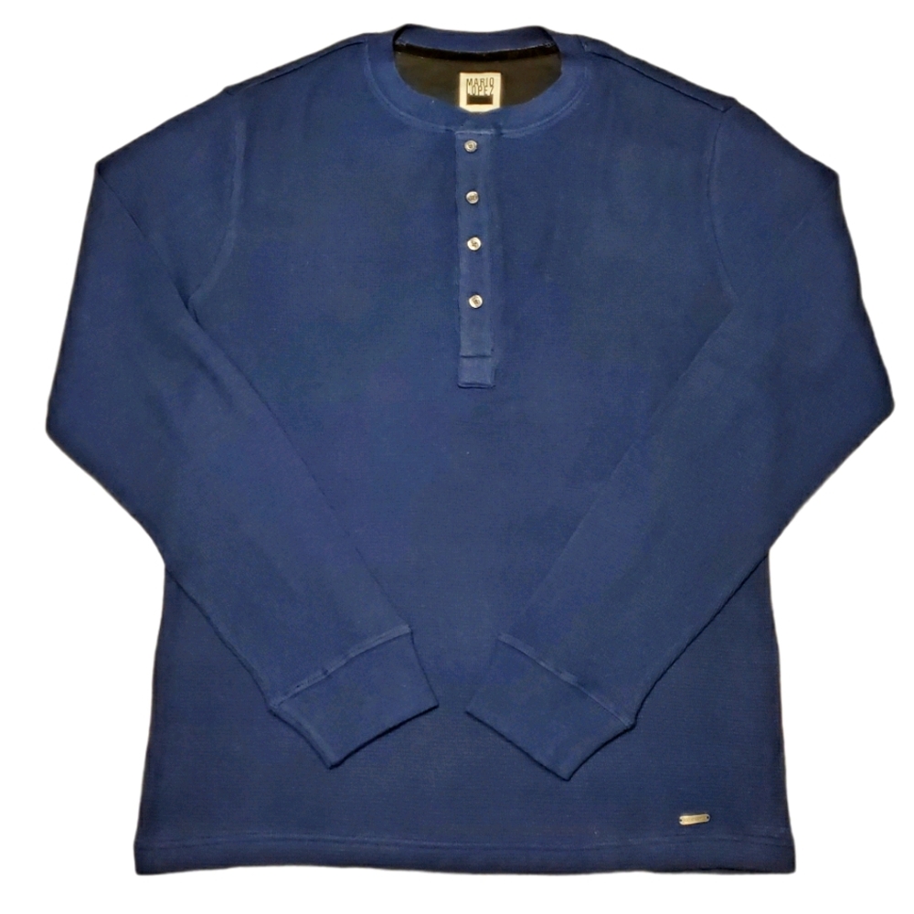 Mario Lopez Button Thermal Sz M NWOT